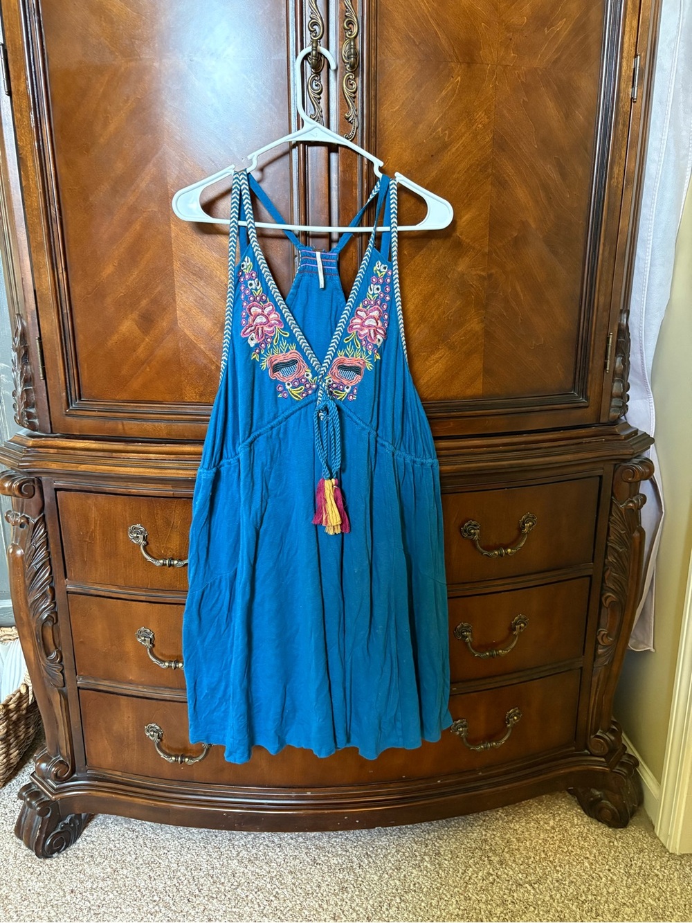 Free People Boho Mini Summer Dress